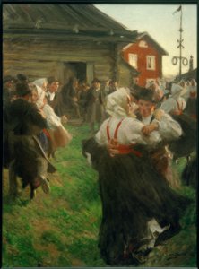 Baile de la Noche de San Juan de Anders Leonard Zorn