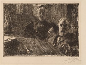 Señor y Señora Furstenburg de Anders Leonard Zorn