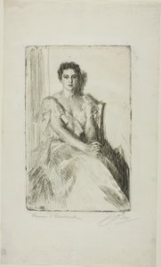 Sra. Cleveland II de Anders Leonard Zorn