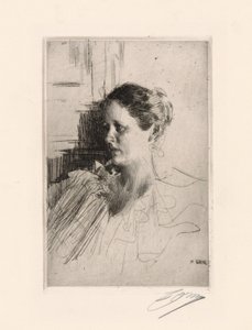 Sra. Nagel de Anders Leonard Zorn