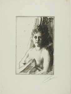 Estudio de desnudo III de Anders Leonard Zorn