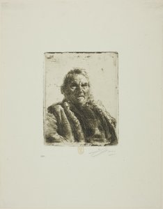 Viejo soldado ("Prinsen") de Anders Leonard Zorn