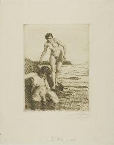 En la Isla de Hemsö de Anders Leonard Zorn