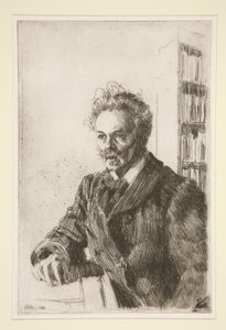 Retrato de agosto Strindberg