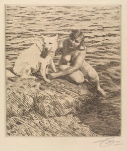 Sappho de Anders Leonard Zorn