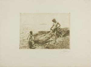 Islotes hacia el Mar de Anders Leonard Zorn