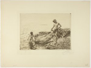 Skerries hacia el Mar de Anders Leonard Zorn