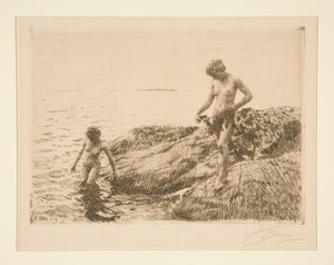 Skerries hacia el mar de Anders Leonard Zorn