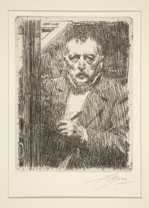 Auto retrato de Anders Leonard Zorn