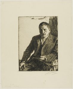 Autorretrato 1904 II de Anders Leonard Zorn