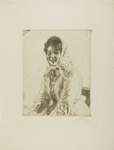 Skerikulla (Una chica Skeri) de Anders Leonard Zorn