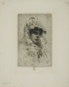 Mujer española de Anders Leonard Zorn