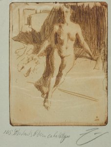 Estudio de modelo de Anders Leonard Zorn