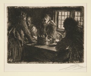 la dama de honor de Anders Leonard Zorn