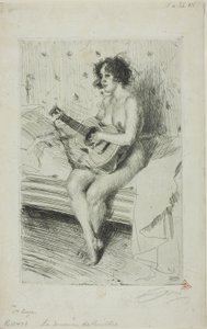 El Guitarrista de Anders Leonard Zorn