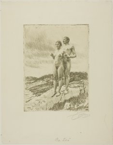 Los dos de Anders Leonard Zorn