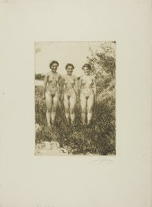 Tres Hermanas de Anders Leonard Zorn