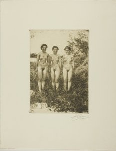 Tres Hermanas de Anders Leonard Zorn