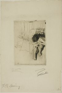 Modelo cansada de Anders Leonard Zorn