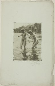 Dos bañistas de Anders Leonard Zorn