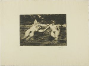 Ninfas del agua de Anders Leonard Zorn