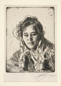 Chica joven de Mora (Krakberg