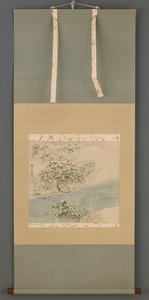 Arashiyama en la nieve, período Edo, siglo XIX de Ando Hiroshige