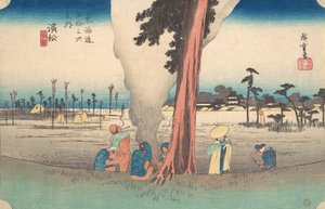 Hamamatsu, Toko no Zu, ca. 1834 de Ando Hiroshige