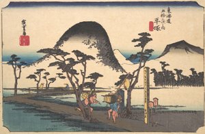 Hiratsuka, Nawate Do, ca. 1834 de Ando Hiroshige