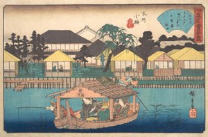 Honjo Komme Ogura-an de Ando Hiroshige