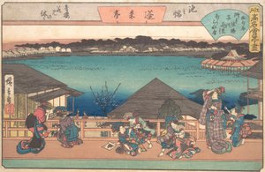 Ikeno Mata Horai-ya, ca. 1840 de Ando Hiroshige