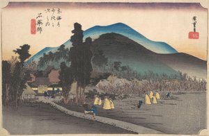 Ishiyakushi, Ishiyakushi Ji, ca. 1834 de Ando Hiroshige