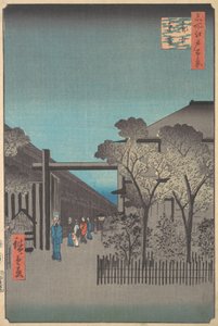 Kakuchu Shinonome, 4º mes, año de la Serpiente 1857 de Ando Hiroshige
