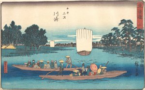Kawasaki, ca. 1840 de Ando Hiroshige