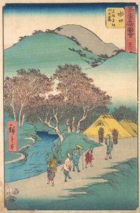 Mizukuchi, 1855 de Ando Hiroshige