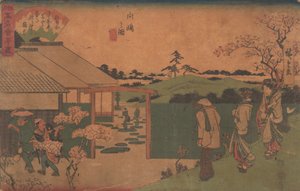 Mukojima no Zu Hira-Iwa de Ando Hiroshige