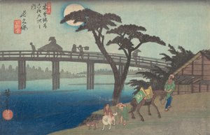 Estación de Nagakubo No. 28 de Ando Hiroshige