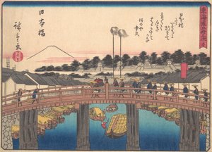 Nihonbashi, de la serie Las cincuenta y tres estaciones del camino Tokaido, principios del siglo XX