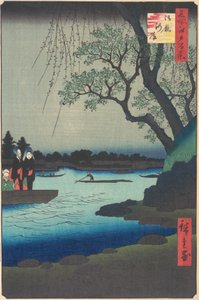 Ommayagashi, Río Sumida, ca. 1857 de Ando Hiroshige