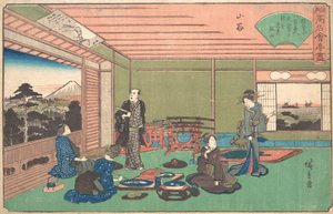 San-ya Yaozen, ca. 1840 de Ando Hiroshige