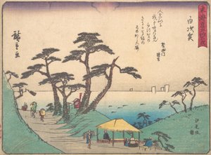 Shirasuka, ca. 1838 de Ando Hiroshige