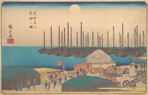 Takanawa no Zu, ca. 1841 de Ando Hiroshige