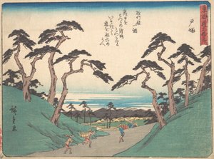Totsuka, ca. 1838 de Ando Hiroshige
