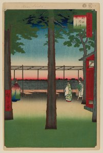 Amanecer en el santuario de Kanda Myojin