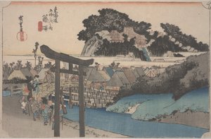 Fujisawa de Ando or Utagawa Hiroshige