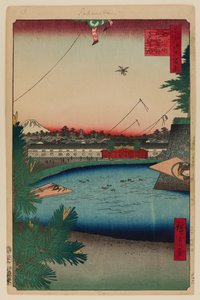 Hibiya y Soto-Sakurada De Yamashita-Cho de Ando or Utagawa Hiroshige