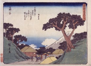 Kambara de Ando or Utagawa Hiroshige