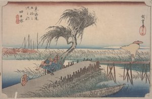 Río Mie de Ando or Utagawa Hiroshige
