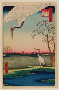 Minowa, Kanasugi, Mikawashima de Ando or Utagawa Hiroshige