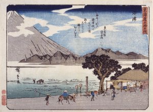 Numazu de Ando or Utagawa Hiroshige